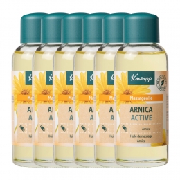 6xKneippMassageolieArnicaActive100ml