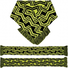 MastersofMadnessGebreideSjaalGroenZwart