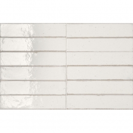 WandtegelCeramic-ApoloRaku6x27cmGlansWarmWhiteDoosinhoud078M2