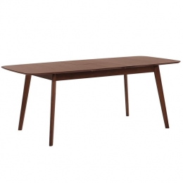 Beliani-MADOX-Uitschuifbareeettafel-Donkerhout-75x120150cm-MDF