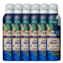 6xKneippDoucheFoamGoodNight200ml