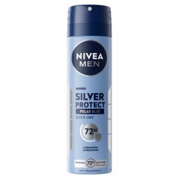3xNIVEAMenDeodorantSpraySilverProtectPolarBlue150ml