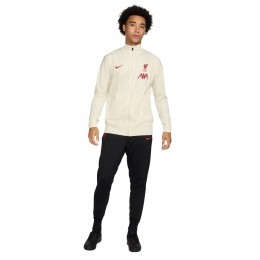 NikeLiverpoolStrikeTrainingspakFull-Zip2024-2025GebrokenWitZwartRood