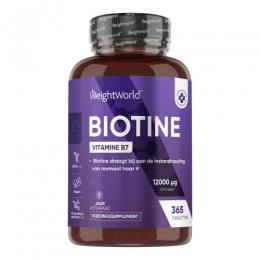 Biotine-12000mcg365tabletten-biotinehaar-haarvitamine-1jaarvoorraad