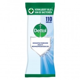 3xDettolDesinfecterendeReinigingsdoekjesCleanser110stuks