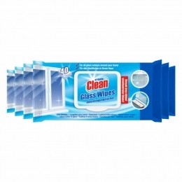 6xAtHomeReinigingsdoekjesGlas40stuks