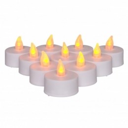 Batterijverlichting10stuksLEDtheelichtmetafsandsbedieningAnnascollection-Annascollection