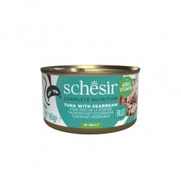 12xSchesirKattenNatvoerBlikTonijnenZeebrasem85gr