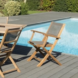Setvan2taupetextileenklapfauteuilsMacabane