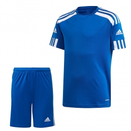 adidasSquadra21TrainingssetKidsBlauwBlauwWit