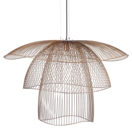 ForestierPapillonhanglamp100largechampagne