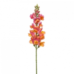 FleurdirectKunstbloemAntirrhinum-Oranje-Polyester