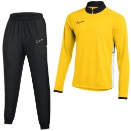 NikeAcademy25Trainingspak14-ZipGeelZwartWit