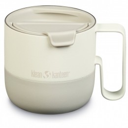 KleanKanteen-RiseMugFlipLid-Isoleerbekermaat414mlbeige