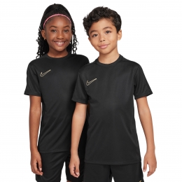 NikeAcademyTrainingsshirtKidsZwartGoud