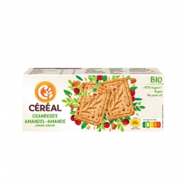 CralHealthyBioCakeKoekjeCranberryAmandelen132gr