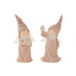 J-LinekerstfiguurEngel-polyresin-roze-large-2stuks