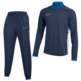 NikeAcademy25Trainingspak14-ZipDonkerblauwBlauwWit