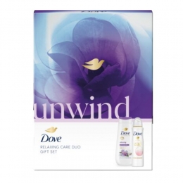 DoveGeschenksetRelaxingCareDuo225ml150ml