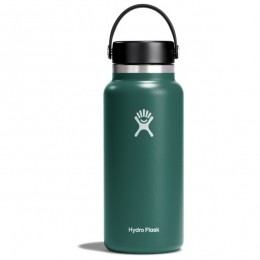 HydroFlask-WideMouthWithFlexCap20-Isoleerflesmaat946mlturkoois