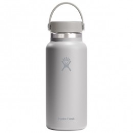 HydroFlask-WideMouthWithFlexCap20-Isoleerflesmaat946mlgrijs