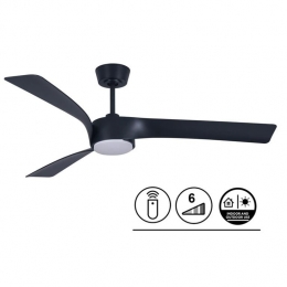 LucciAirPlafondventilatorLineZwart132cmInclLamp
