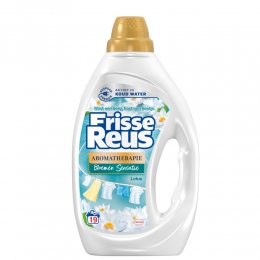 WitteReusWasmiddelFrisseReusGelLotus19Wasbeurten855ml