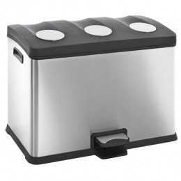 EKORejoiceRecyclingPedaalemmer36Liter3x12Liter