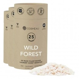 3xCosmeauGeurbooster25WasbeurtenWildForest250gr