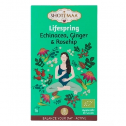 3xShotiMaaBiologischeTheeZakjesLifespring16stuks