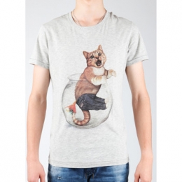 T-shirtWranglerLightGreyMelW7940IS03