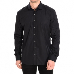 OverhemdLangeMouwCafCotonPOPELINE14-47LSLIM