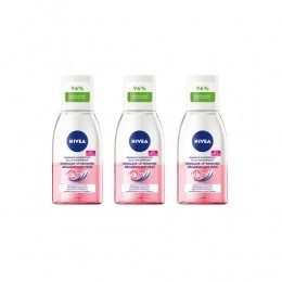 3xNiveaOogmake-UpRemoverStralendeOogcontouren125ml