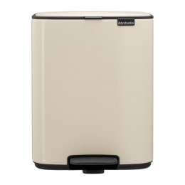 BrabantiaBoPedaalemmer12L-SoftBeige