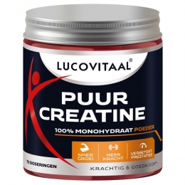 2xLucovitaalCreatineMonohydraatPoederPuur210gr