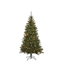 BlackBoxTreesKingstonKunstkerstboom-LED-H185x102cm-Groen