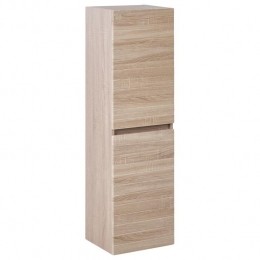Beliani-URUCU-Wandgemonteerdebadkamerkast-Lichtbruin-MDF