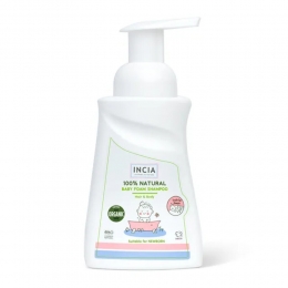 INCIA100NatuurlijkeBabyShampooSchuimHairBody200ml