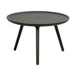 RowicoHomeDaisyTondeHoutenSalontafel55cm-Zwart