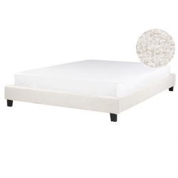 Beliani-ROANNE-Tweepersoonsbed-Crme-160x200cm-Boucl