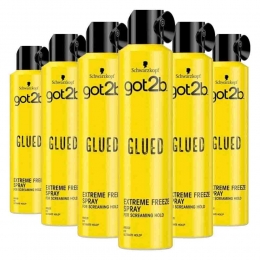 6xGot2bGluedExtremeFreezeHaarspray300ml