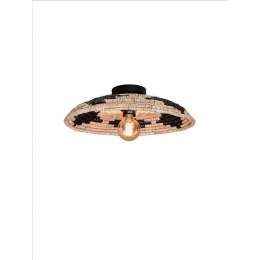 GOODMOJOPlafonniereAndros-NaturelZwart-45cm