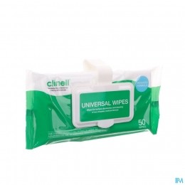 ClinellUniverselWipesClipPack50