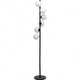 VloerlampScalaBalls160cmzwartenwitKareDesign