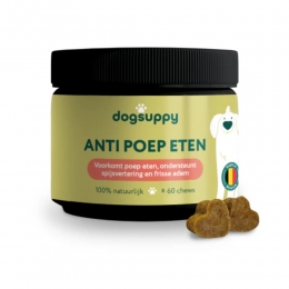 DogSuppyAntiPoepEten60stuks