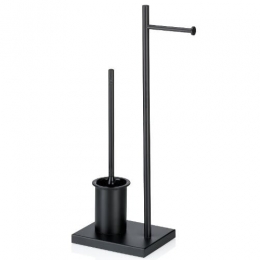 Toiletborstel-enToiletrolhouderVrijstaand68x23x18cmRVSZ