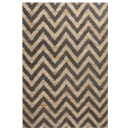 Beliani-DEDEPINARI-Laagpoligvloerkleed-Beige-160x230cm-Jute