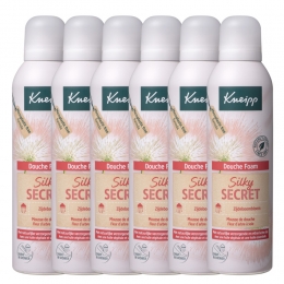 6xKneippDoucheFoamSilkySecret200ml