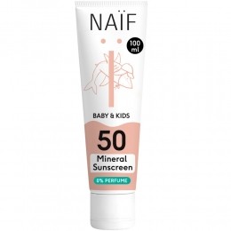 NaifBabyKidsMineraleZonnebrandcrme0ParfumSPF50100ml