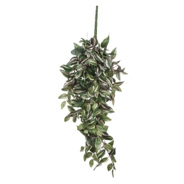 MicaDecorationsTradescantiaKunstHangplant-H80cm-Groen